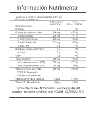 💥 V-OMEGA 3 | El Omega Premium 4 en 1 | Envío sin costo